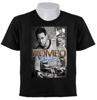 Romeo Santos Grupo Aventura Bachata Merengue Tour 2012 T Shirts Tone 