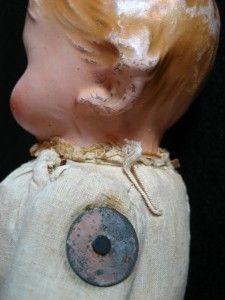   Vintage 14 Doll Cloth body, 1916, Georgene Averill Doll? HCQ on neck