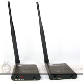 4GHz 4CH Wireless Video Audio AV Transmitter Receiver