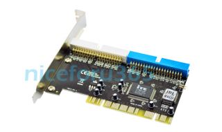 New Ultra ATA 133 PCI to IDE HDD Raid Controller Card Adapter