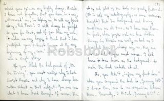 Ayn Rand 8 Page Autograph Letter Signed 1937 Marcella Rabwin Gone with 