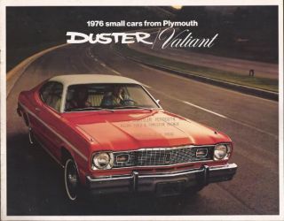 1976 76 Plymouth Duster Valiant Scamp Brochure Mint