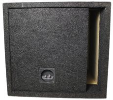 Atrend 12LSV Single 12 SPL Vented Car Audio Subwoofer Box Sub 