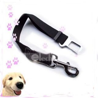New Adjustable Car Dog Pet Seat Safety Belt Harness Lead Fast Shipping 