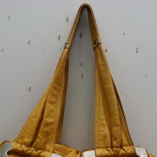 Makowsky Mustard Genuine Leather Handbag