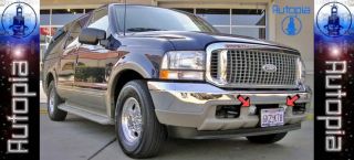 Ford Excursion Super Duty Fog Lights Lamps F250 F350 DY Driving Bumper 