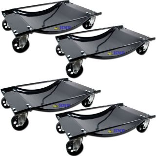 Set of (4) Car Moving Wheel Tire Dolly With HD Wheels Skate Lifter 