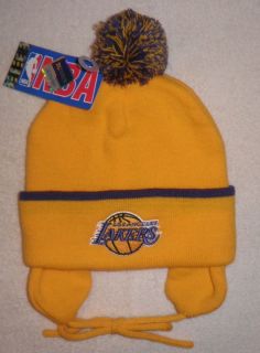 Los Angeles Lakers Reebok Knit Toddler Beanie New Infant Baby La Hat 