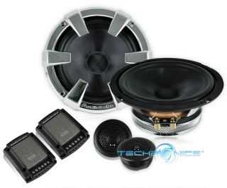Audiobahn ABC600J Car 6 5 Component Speakers 2yr Wrnty New System 6 1 