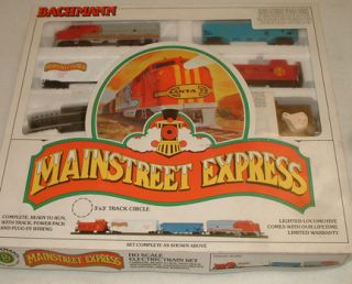 Bachman   Mainstreet Express Train Set HO Scale