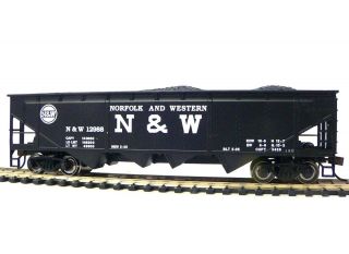 HO Scale Model Railroad Trains Layout Bachmann Norfolk Western Quad 