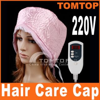 Hair Thermal Treatment Care Beauty Steamer Spa Cap Nourishing w 
