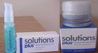 Avon Solutions Plus Maximum Moisture Eye or Hydrating Booster