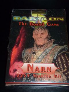 Babylon 5 Component Boxed Game  Narn Starter MIB