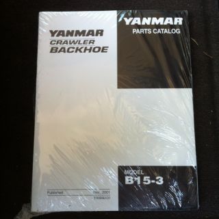 Yanmar 15 3 US Crawler Backhoe Parts Catalog