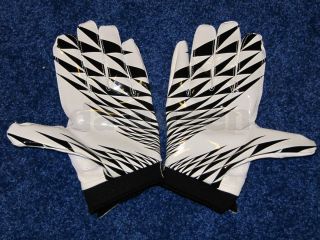 Mens Nike Vapor Jet NFL Football Receiver Gloves White Gray Black Many 