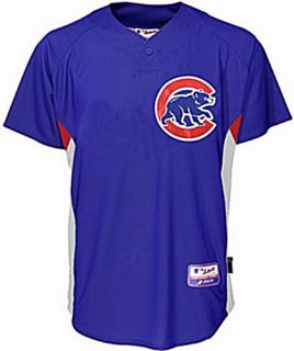 Chicago Cubs Authentic Cool Base BP Jersey Youth XL
