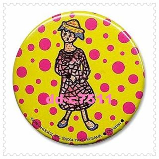 Yayoi Kusama Cans Badges Set of 5 Limited time offer Dont miss it Best 