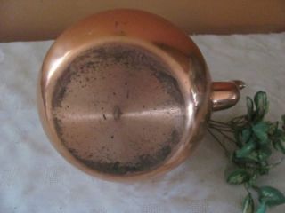 Tagus Portugal Copper Brass Wood Teapot Tea Pot Kettle