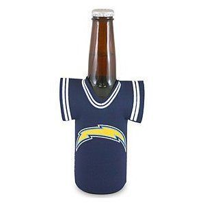Beer Soda Bottle Jersey Holder San Diego Chargers