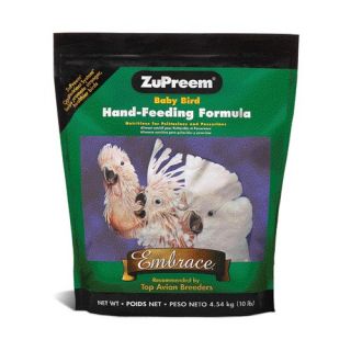 Zupreem Embrace Food Baby Bird Hand Feeding Formula 5 Pounds 96040 