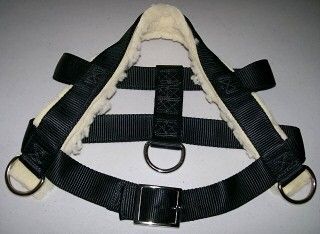 Dog Pulling Harness Professional Grade Double Ply Nylon
