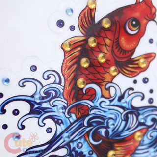 Ed Hardy Koi Cling Decal Sticker Auto Accessories