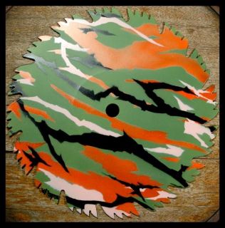 Vietnamese Tiger Camouflage Airbrush Stencil Template