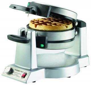 Waring Pro Double Belgian Waffle Maker Baker Iron Gourmet Quality Fast 