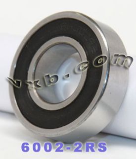   15x32x9 15mm 32mm 9mm 6002RS Deep Groove Radial Ball Bearings