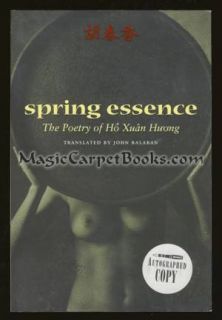 Spring Essence Poetry HO Xuan Huong Vietnamese Poet Vietnam Bawdy 