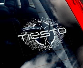 Tiësto Dance Car Sticker DJ Tiesto Trance Music