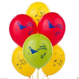 Disney Winnie The Pooh Tigger Party Latex Balloons