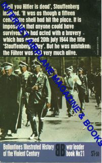 Ballantine Von Stauffenberg July 20 1944 Hitler Assasination 