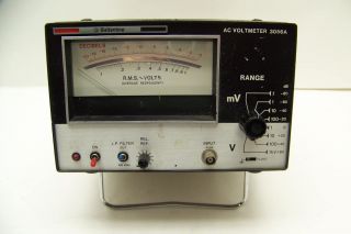 Vintage Ballantine 3056A Voltmeters AC Amplifier 5Hz 15MHz Made in U s 