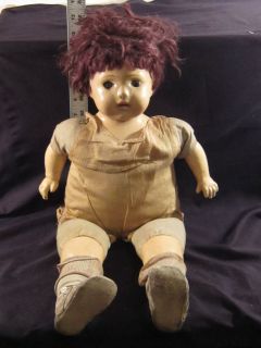 AM Co Composition Doll 20 Averill Mfg with cryer