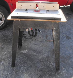 Porter Cable Model 7519 Production Router Bosch Table