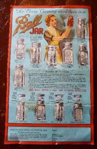 Vintage Ball Canning Jar Advertising Leaflet 1920s 1930s Great 
