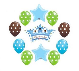 Baby Shower Balloons Party Supplies New Prince Welcome