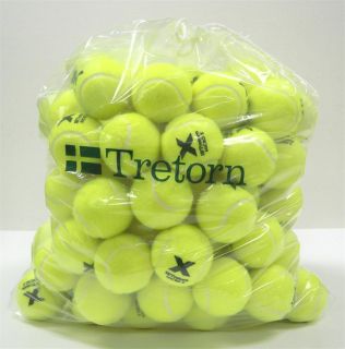 Tretorn Micro x Tennis Balls Bag of 72  with Ball Machine 