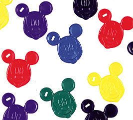 Disney Mickey Mouse Head Balloon Weights Set of 10 for Mylar or Latex 