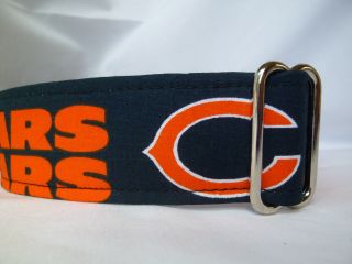 Martingale Dog Collar Made of Chicago Bears Fabric
