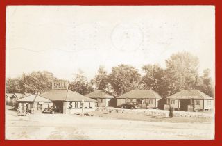   Co Gas Service Filling Station Cabins Baraboo Wi Wis L L Cook
