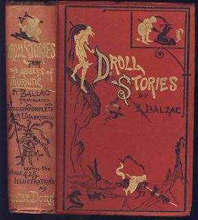 DROLL STORIES by BALZAC Illust GUSTAVE DORE