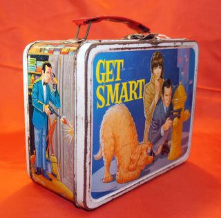   1966 Get Smart Agent 86 99 Lunch Box Don Adams Barbara Feldon