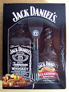   Jack Daniels Bottle (750 ml), Basting Brush & Display box