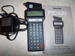 Telxon PTC 620 Portable Bar Code Scanner Barcode 89 1196 1196 PHD+ 
