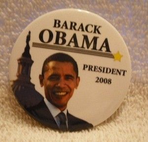 Barack Obama President 2008 2008 Presidential Campaign Pin