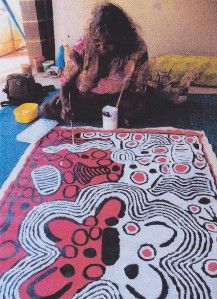 Barbara Napangardi Reid Authentic Aboriginal Artist Art Painting 