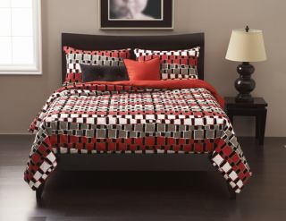 Urban Exchange Bam Red Black White SIS Bed in A Bag Set Choose Size 